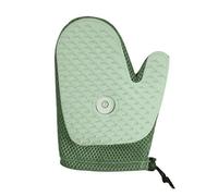 Pet Grooming Glove with Spray System 3-in-1 Deshedding Brush Cleaning Tool for Cats Dogs Adjustable Breathable Fit- Green