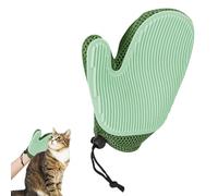 Pet Grooming Gloves - Mesh 20x15cm | Bathing Scrubber Gloves For Dogs And Cats | Gentle Hair Removal Glves Shedding, Massage, Bath Time | Comfortable, Quick-Drying Design All Pets
