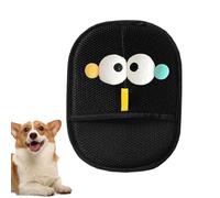 Pet Grooming Gloves, Static Hair Removal Mitts, Reusable Washable Brush with Soft Rubber Tips, Compact Fabric Cleaning Gloves, Two Way Grooming Mitt with Gentle Massage Design, Home Use for Dogs