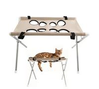 Pet Grooming Hammock - 8- Hole Design Anti-Escaping Cats Sling,Kitten g Hanger | for C ats Dogs Kitten Pup py Small M edium Large Breed Indoor Home Hair Cutting Ear Cleaning