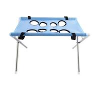 Pet Grooming Hammock - Eight-Hole Design, Leak-Proof Structure, Secure Hanging Bracket, Adjustable Strap System | Ideal for Grooming Dogs and Pets