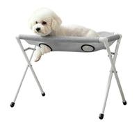 Pet Grooming Hammock, Foldable Cat Dog Grooming Hammock Stand