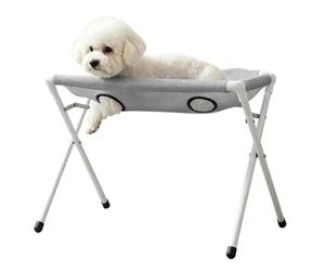 Pet Grooming Hammock, Foldable Cat Dog Grooming Hammock Stand | Escape Proof, Anti Scratch Pet Bathing Hammock Shower, Pet Grooming Hammock Dogs Cats, for Nails Trimming Picking Ears