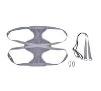 Pet Grooming Hammock for Dogs and Cats, Pet Grooming Hammock, Breathable Soft Size M, Hammock Restraint Bag for Dogs, Cats, Nail Clippers, Bathing, Teeth, Ears (Grey)