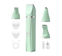 Pet Grooming Kit - Rechargeable Cordless Electric Sander - Dog Trimmer Quiet and Rechargeable | for Cat Paws Face Hair and Claws