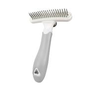 Pet Grooming Rake,Ergonomic Stainless Steel Professional | Pet Pro Grooming Tool Dematting Rake | for Travel Outdoor Indoor Apartment Routine Cleaning Care