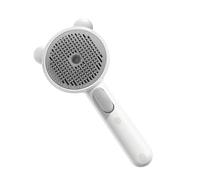 Pet Grooming Spray Brush - Hair Removal Comb | Built-in Spray Cat Brush | Comfortable Demodentify for Pets | Comb A