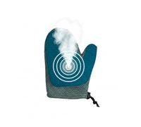 Pet Grooming Spray Glove, Anti Static Deshedding Glove with Soft Silicone Tips, Refillable Mist Pet Hair Remover Glove for Grooming and Cleaning, For Dogs Cats and Small Pets (Dark green)