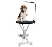 Pet Grooming Table - Hydraulic Adjustable Height, Elevable Design for Dog Grooming and Animal Care