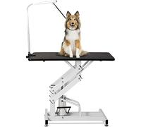 Pet Grooming Table - Hydraulic Adjustable Height, Elevable Design for Dog Grooming and Animal Care