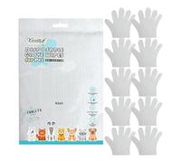 Pet Grooming Wipes Gloves - No Rinse Pet Cleaning Mittens, Rinse-Fre Bath Wipes | Soft Pet Care Gloves, Gentle Grooming Glove Brush, de-shedding Pet Bath Gloves, Efficient De-Shedding Tool for Pets