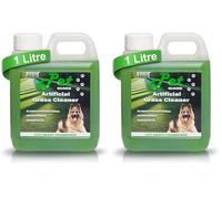 Pet Guard Artificial Grass Cleaner 1L Dog Safe Pet Eliminates Bacteria Deodorises Disinfects - Puppy Urine Cleaner & Odour Remover - Astro Turf Cleaner Dog Urine and Poop - Pet Friendly (Cut Grass)