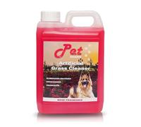 Pet Guard Artificial Grass Cleaner 2L Dog Safe Pet Eliminates Bacteria Deodorises Disinfects - Puppy Urine Cleaner & Odour Remover - Astro Turf Cleaner Dog Urine and Poop - Pet Friendly (Rose)