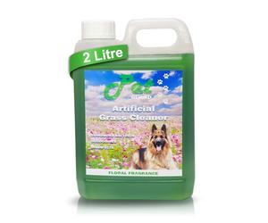 Pet Guard Artificial Grass Cleaner 2L Dog Safe Pet Eliminates Bacteria Deodorises Disinfects - Puppy Urine Cleaner & Odour Remover - Astro Turf Cleaner Dog Urine and Poop - Pet Friendly (Floral)