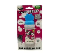 Pet Guru Cat Bubbles with Catnip Oil, Safe and Non-Toxic Cat Toy, 120ml with Bubble Wand Included, Paw-Shaped Cap (1)
