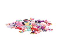 Pet Hair Bows 50pcs Dog Grooming Bowknots with Cute Patterns, Colorfast Polyester, Applicable for Halloween Wedding Birthday Christmas, Dog Cat Pets