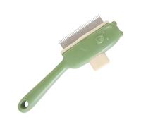 Pet Hair Comb, Bear Button Cat, Grooming Brush & Massage Tool, Easy Shedding Remover, for Daily Cleaning, Bathing, Living Room Home, Apartment, Indoor, Outdoor, Travel and More