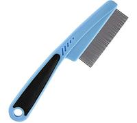 Pet Hair Comb Fine Flea Pet Comb For Dogs Cats Puppy Animals Pet Comb (Blue)