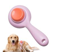 Pet Hair Comb | Quick-Cleaning Brush,Cute Massage Tool Comb For Cat And Puppy Remove Loose Hair Long Matted Gentle Detangling