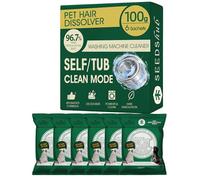 Pet Hair Dissolver for Washing Machine 2.0, Pet Hair Remover for Laundry, 96.7% Dissolution Rate, Dog Hair Remover, Cat Hair Remover, Up to 6 Months of Use, HE/Top/Front-Load Compatible, Septic Safe