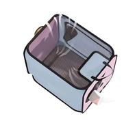 Pet Hair Dryer Box, Portable Foldable Drying Crate Cage, Anti-Hair Flying Cat Dryer Box, Cat Drying Box for Cats and Small Dogs Puppies