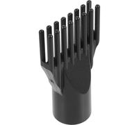 PET Hair Dryer Comb Nozzle Replacement, ABS Black Styling Tool | Dogs and PET Fur, Lightweight Polished Surface, Frizz Reduction, Grooming Use, Barber Shop