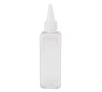 PET Hair Dye Bottle for Easy Coloring 100ml Pointed Mouth 15pcs | Easy Squeeze and Fill, Empty Bottles 500ml, Plastic Design, for Shampoo Conditioner Scalp Treatment