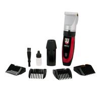 Pet Hair Fur Clipper Shear Dog Cat Titanium Head Ceramic Blade Grooming 4 Combs