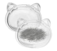 Pet Hair Keepsake - Acrylic Memorial Holder 1.38x1.1x0.79 Inches Pet Memory Keepsake Clear Display Pt Hair Keepske - AcOrganizer Loss | Sympathy Memorial Keepske For Cat Dog Remembrance Gift