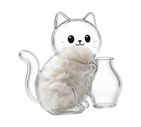 Pet Hair Memorial Keepsake, Clear Cute Magnetic Back, Cat Whisker Holder, for Refrigerators Washing Machines Office Desks Bedroom Walls Home Kitchen Travel