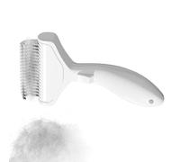 Pet Hair Removal Comb | Curved Massage & Grooming Instrument,Long Haired Cat and Dog Comb | For puppies, kittens, in the bathroom, the living room, the animal shelter, and on re