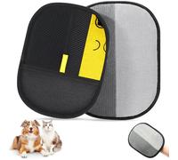 Pet Hair Removal Glove, 2 Pcs Double Sided Pet Grooming Gloves, Static Cat Hair Grooming Brush, Cat Dog Hair Remover Accessories, Versatile Pet Hair Removal Tool for Washing, Deshedding, Grooming