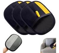 Pet Hair Removal Glove, 2025 New Pet Hair Remover Glove, Static Removal Gloves Pet Hair, Furmingle Double Sided Glove for Dog and Cat Pet Grooming Gloves for Clothes, Sofas, Deshedding (3PC)