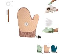 Pet Hair Removal Glove, 2025 New Upgrade Cat Grooming Gloves, Efficient Electrostatic Mist Massage Dog Grooming Tools, No Fly Away Hair Deshedding Tool for Cats, Couch, Clothing (1Pc B)