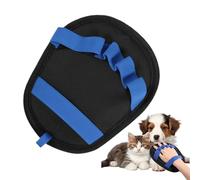 Pet Hair Removal Glove - Electrostatic Five Finger Design, Grooming Cleaning Tool, Soft Fabric Glove, Easy Hair Removal with Gentle Bristles | Perfect Use For Co