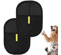 Pet Hair Removal Glove for Cats & Dogs Thickened Strong Pet Hair Remover Glove Reusable Electrostatic Pet Hair Magic Brush Washable De-Shedding Gloves for Couch Clothing Carpet Furniture Seats (1 pcs)