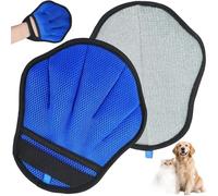 Pet Hair Removal Gloves Electrostatic Lint Grooming Mittens for Dogs | Kitten Lint Remover Mittens for Home Living Room Furniture Upholstery Laundry Hotel Bedroom Couch