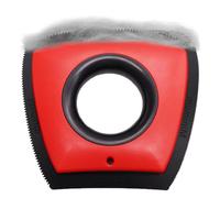 Pet Hair Removal Retailer - Standard Silicone Scraper Tool 5.11 x 4.33 Inch | Brush with Ergonomic Handle, Fabric Furniture, Carpet, Sofa | Use