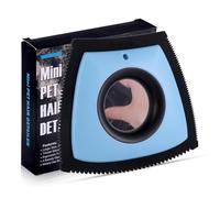 Pet Hair Remover, 2025 New Mini Pet Hair Remover Multi-Surface Silicone Dog Cat Fur Clean tool for Furniture Car Carpet Sofa Clothing Cleaning (Blue)