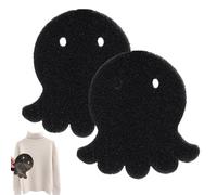 Pet Hair Remover for Clothes, Laundry Meat Catcher, 2 x Octopus Hair Pet Ribbon Catcher, Thickened Double Sided Remover for Laundry, Clothing, Bedding, Home Furniture, Carpet Washing Machine