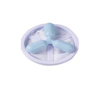 Pet Hair Remover for Laundry, Reusable Washing Machine Lint Filters, Anti-winding Floating Pet Hair Remover Washing Machines,Catch and Remove Pet Fur from Bedding and Clothes (Blue)