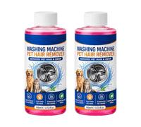 Pet Hair Remover for Washing Machine 110g Odour Cleaning Solution | 2 bottles of liquid pet hair remover for laundry for top loaders, people with sensitive skin and owners