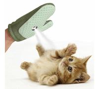 Pet Hair Remover Gloves For Cats & Dogs, 2-In1 Pet Grooming Glove, Electrostatic Hair for Shedding, Reusable Quick De-Shedding Gloves for Couch, Cat Brush for Dogs (2 PACK B)
