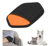 Pet Hair Remover Gloves - Mesh Fabric 24x18cm | Double-Sided Pet Grooming Gloves with Electrostatic Cloths to Stop Cat Hair Shedding, L