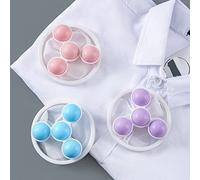 Pet Hair Remover Lint Mesh Bag, Reusable Washing Machine Floating Hair Catcher Laundry Net Pouch, Purple 1 pc