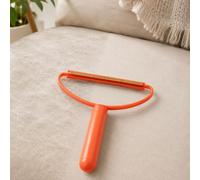 Pet Hair Remover - Reusable Lint Removal Tool for Couch, Carpets, Car Mats, Furniture, Clothes, Cat Trees, Pet Houses, Dog and Cat Hair Scraper, Portable Cleaning Tool ORANGER