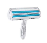 Pet Hair Remover Roller - Reusable Lint Roller for Carpet, Sofa, Furniture & Bedding - BLUE
