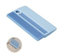 Pet Hair Remover Scraper, Carpet Lint Remover Tool, Reusable Animal Hair Lint Remover for Dogs and Cats, Easy to Clean Pet Fur from Carpet, Furniture, Rugs, Laundry, Sofa Bedding and Clothes (Blue)