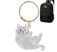 Pet Hair Storage Key Ring | Pet Hair Storage Keychain for Bag, Collectable Container Pendant for Pet Lovers, Ladies, Travel and Holiday, Children, Handbags and