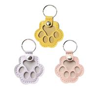 Pet Hair Storage Keychain, Cat Paw Shaped Keychain, Pet Memorial Gift Keyring, Handmade Key Holder for Collecting Cat and Dog Hair, Dog-Fur-Storage-Keychain, Pet Memorial Gifts for Bag Purse Paw Char